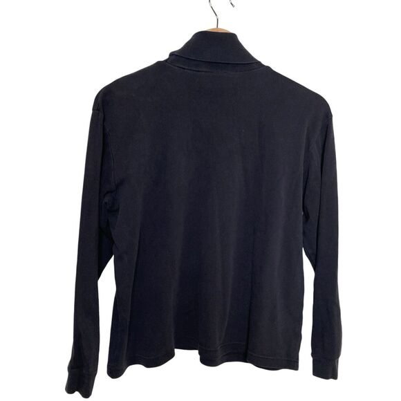 Vintage Mickey Inc Tigger Long Sleeve Turtleneck Embroidered USA Small Black - Picture 2 of 9